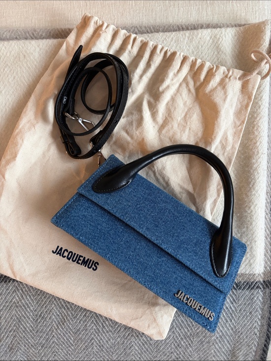 Jacquemus Handbags - Jacquemus Le Chiquito Long denim bag